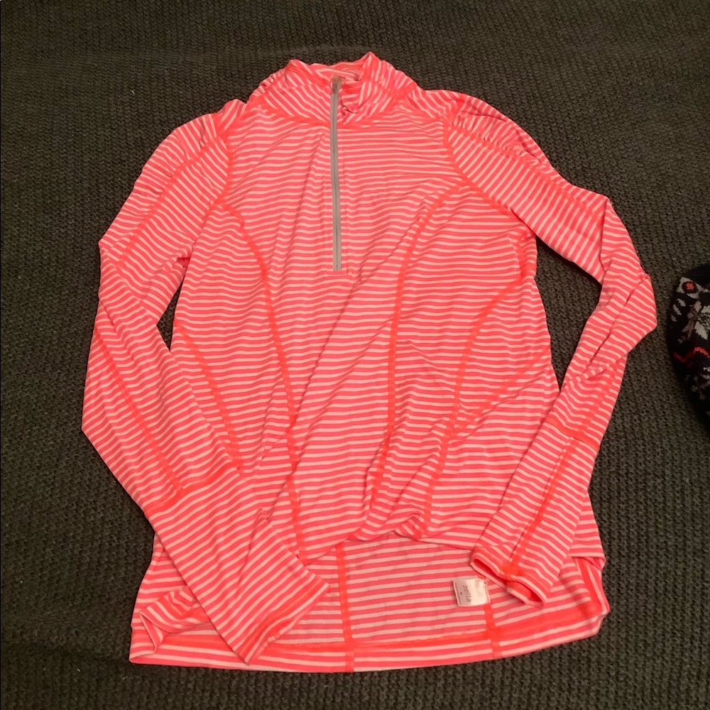 Zella striped workout top
